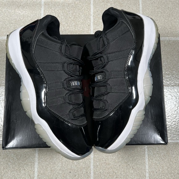 Nike Air Jordan 11 Men's Size 9.5 Retro Low Space Jam Sneakers FV5104-004 - Picture 1 of 9